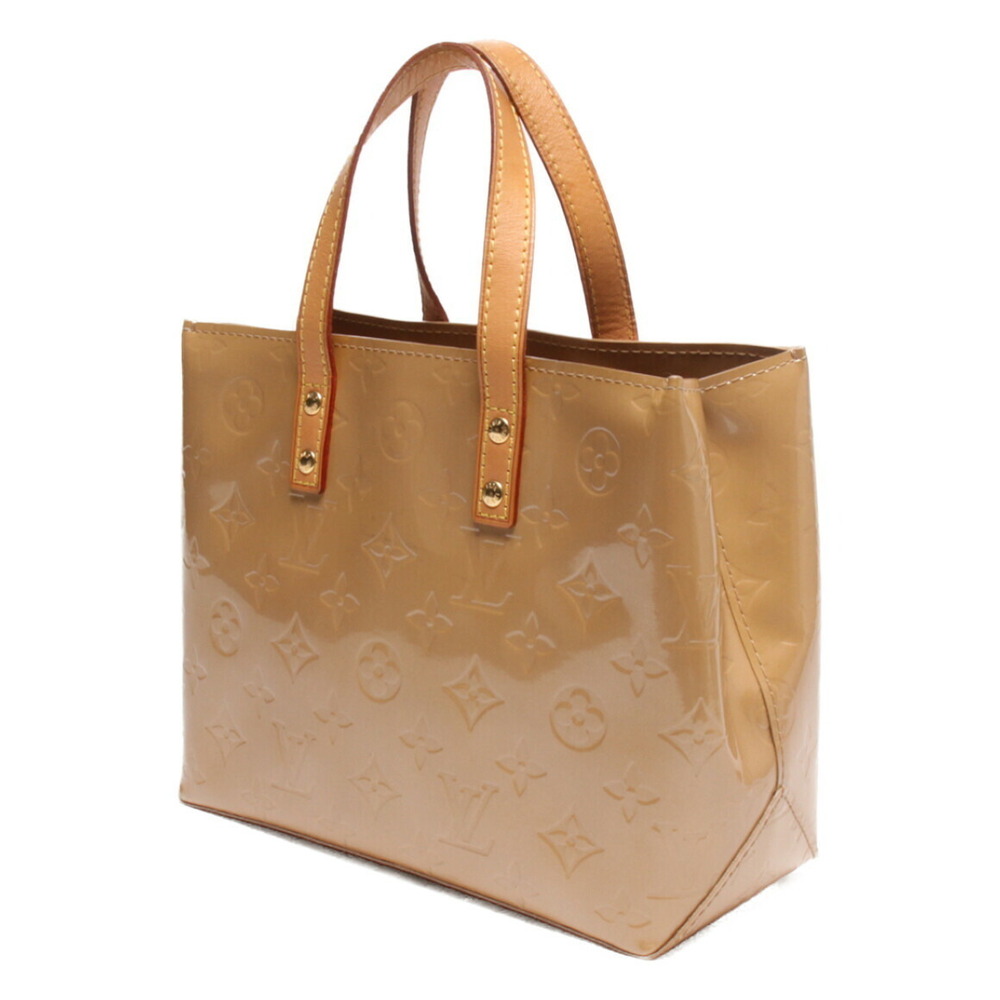 Louis Vuitton Monogram Vernis Handbag Reade Leather